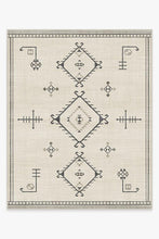 Load image into Gallery viewer, Damali Black & White Rug