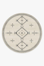 Load image into Gallery viewer, Damali Black & White Rug
