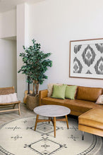 Load image into Gallery viewer, Damali Black & White Rug