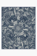 Load image into Gallery viewer, Echeveria Navy Rug