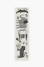 Load image into Gallery viewer, Jungle Safari Black & White Rug