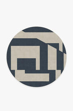 Load image into Gallery viewer, Moden Blue Rug