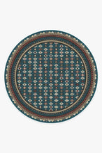 Load image into Gallery viewer, Noorani Teal Blue Rug