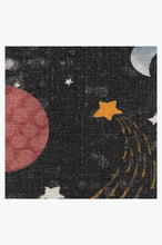 Load image into Gallery viewer, Outer Space Black Rug