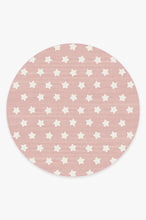 Load image into Gallery viewer, Polka Star Pink Rug