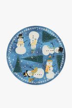 Load image into Gallery viewer, Snowy Soiree Navy Rug