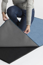 Load image into Gallery viewer, Heathered Solid Chambray Rug
