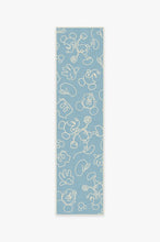 Load image into Gallery viewer, Mickey Doodles Blue Rug
