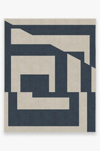 Load image into Gallery viewer, Moden Blue Rug
