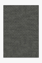 Load image into Gallery viewer, Outdoor Parquet Black Rug
