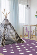 Load image into Gallery viewer, Polka Star Lavender Rug
