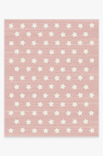 Load image into Gallery viewer, Polka Star Pink Rug
