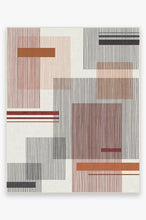 Load image into Gallery viewer, Quadra Orange Rug

