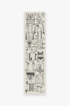 Load image into Gallery viewer, Robot Party Black &amp; White Rug
