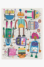 Load image into Gallery viewer, Robot Party Multicolor Rug
