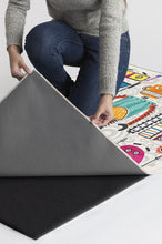 Load image into Gallery viewer, Robot Party Multicolor Rug
