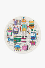 Load image into Gallery viewer, Robot Party Multicolor Rug
