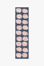 Load image into Gallery viewer, Sleepy Sheep Navy Pink Rug
