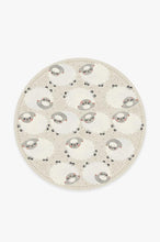 Load image into Gallery viewer, Sleepy Sheep Soft White Rug
