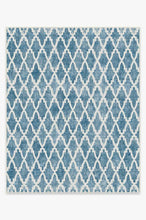 Load image into Gallery viewer, Soraya Trellis Blue Rug
