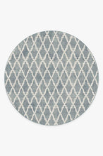 Load image into Gallery viewer, Soraya Trellis Slate Rug
