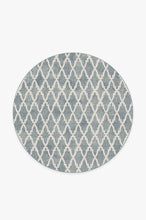 Load image into Gallery viewer, Soraya Trellis Slate Rug
