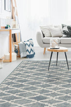 Load image into Gallery viewer, Soraya Trellis Slate Rug
