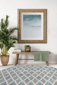 Soraya Trellis Slate Rug