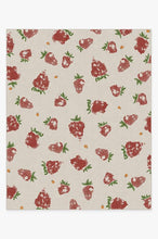 Load image into Gallery viewer, Strawberries Red Rug
