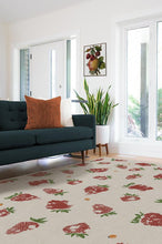 Load image into Gallery viewer, Strawberries Red Rug
